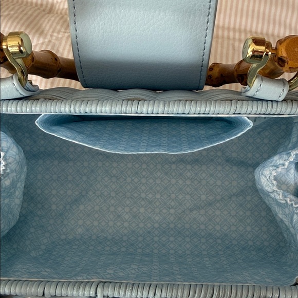 Lilly Pulitzer Leena Top Handle Bag in Blue - Picture 12 of 14